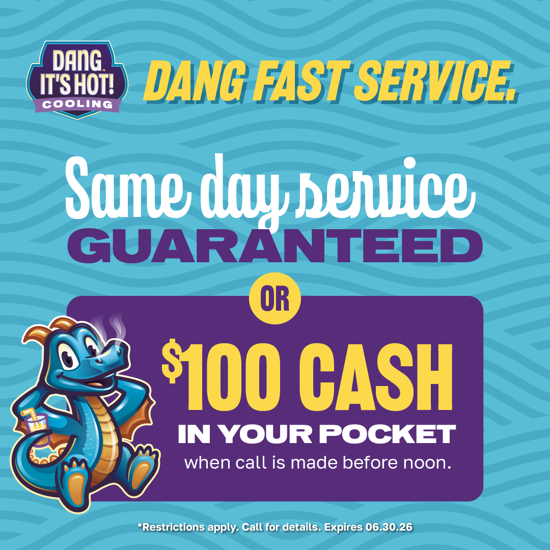 same day service guaranteed or $100 cash in your pocket