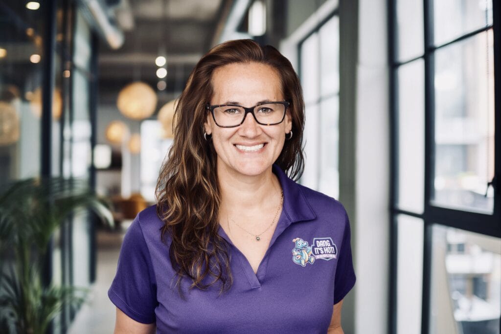 Headshot of Co-Owner of Dang It's Hot! and Wife of Tony, Vanessa Ferrara