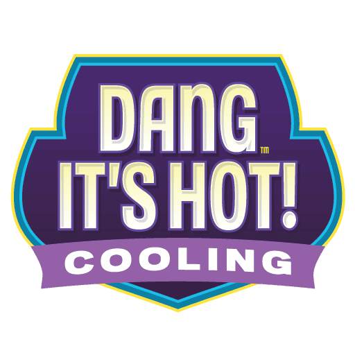 Favicon for Dang It's Hot!, an HVAC company in Boca Raton, Florida.
